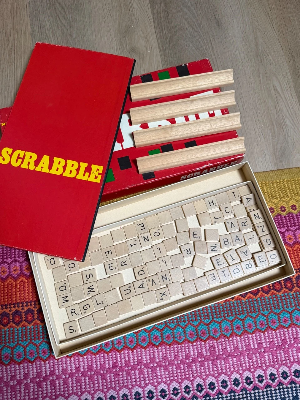 Juego de mesa Scrabble vintage 1970/1972 holandés – photo 5